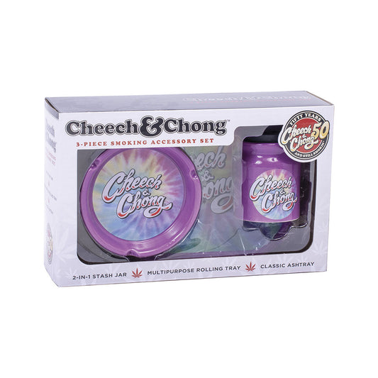 Cheech & Chong Gift Set - Purple Tie Dye