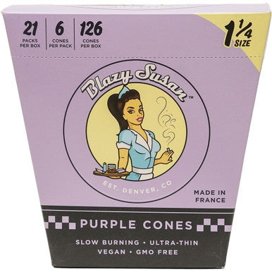 21 Ct. 6pk. Blazy Susan Purple Cones 1-1/4