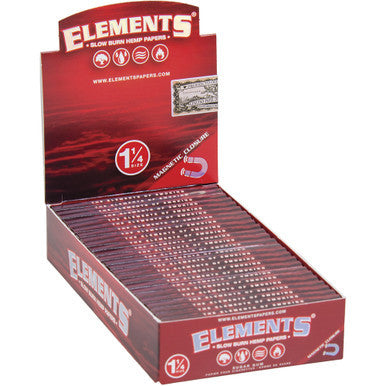 25 Ct. Elements 1-1/4 Size Papers W/ Magnetic Closure.