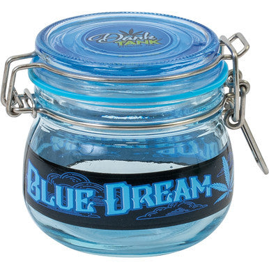 6 Count 150Ml Asst. Glass Stash Storage Jars.