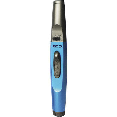 Blue / Gun Metal Zico Mp Torch Lighter