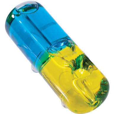 4.2in Yellow Glycerin Pill Hand Pipe