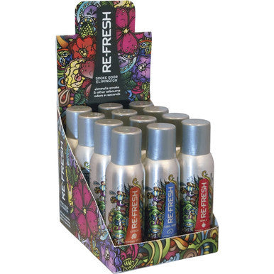 12ct. 4oz Asst Re-fresh Smoke Odor Eliminator