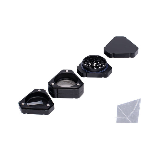 63mm Black Triangle 1-Click Magnetic Grinder