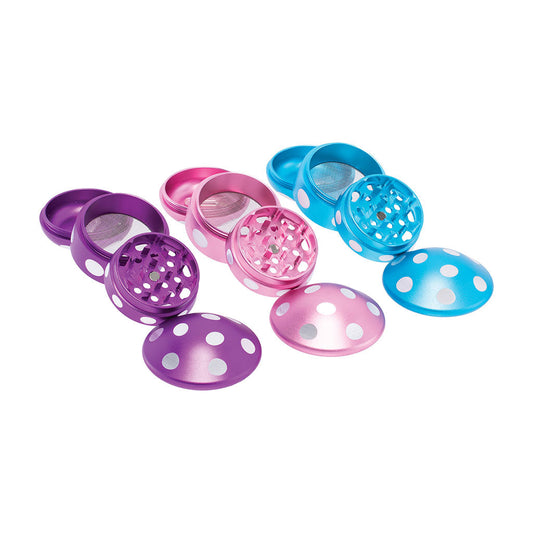 6ct Mushroom Aluminium Grinder