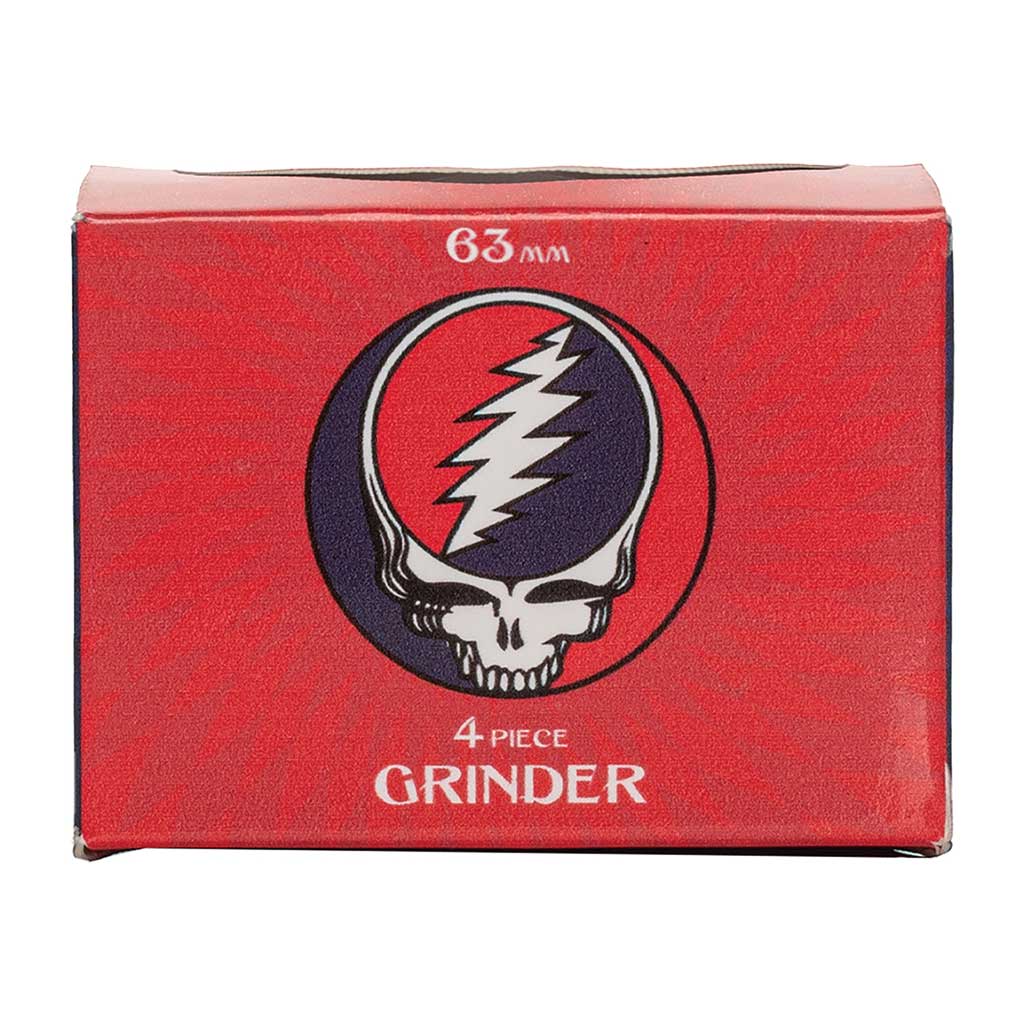 Grateful Dead 63mm Space Your Face 4pc Metal Grinder