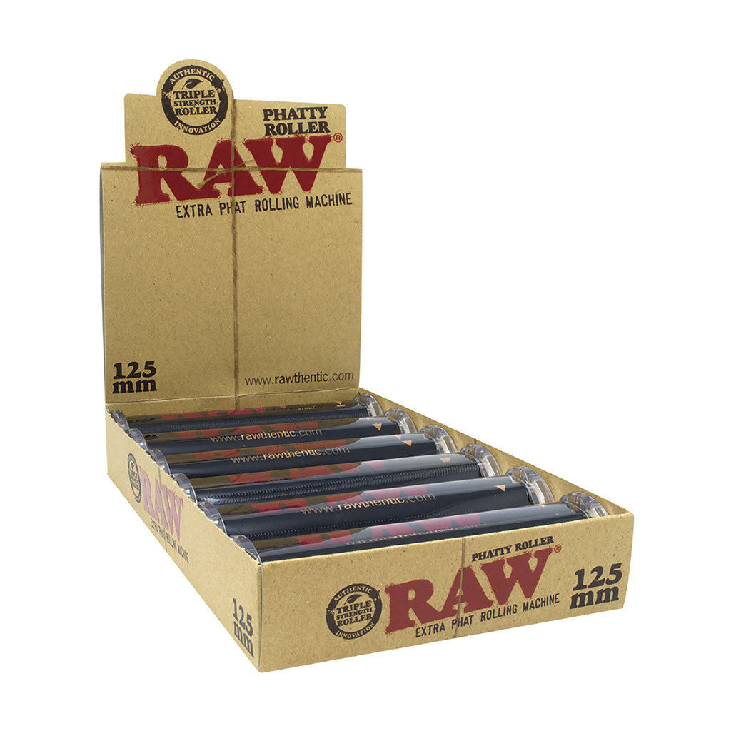 6ct. Raw Jumbo Phatty Roller 125mm