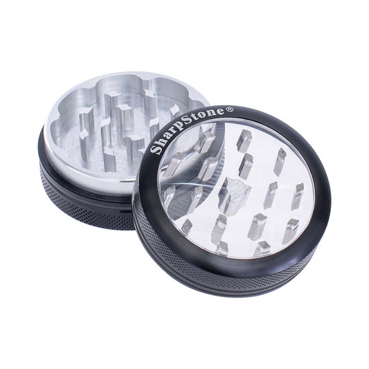 2.2" Clear Top 2 Stage SharpStone Black