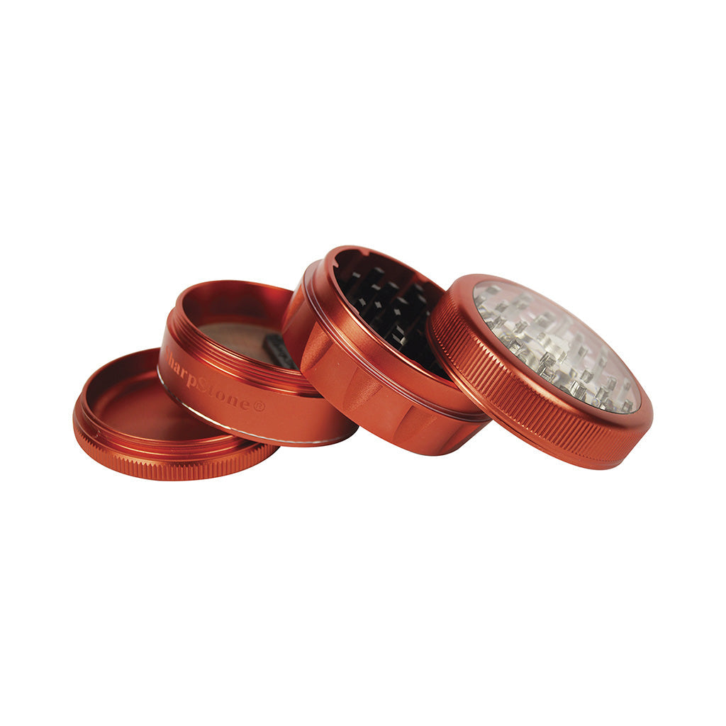 2.5" Clear Top 4 Stage Sharpstone Red V.2.0
