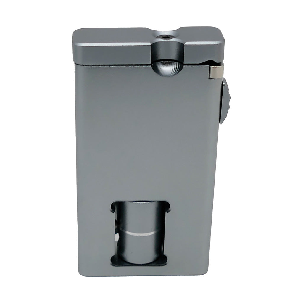 Silver Aluminum Dugout with Pipe