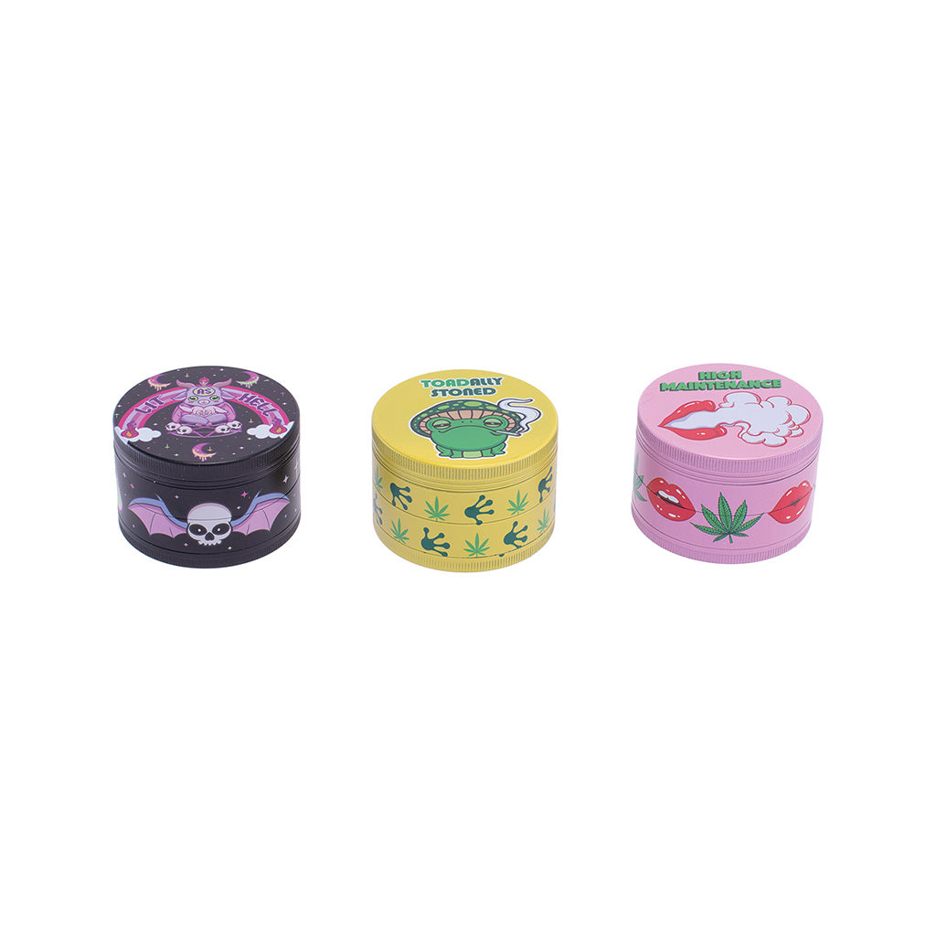 6ct 63mm Wacky Grinders - Mix 3