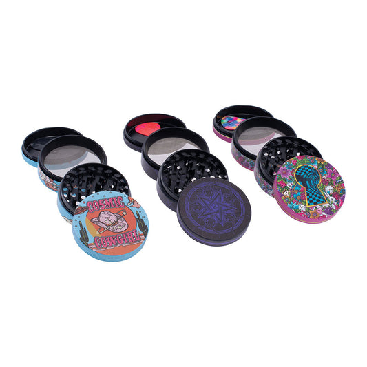 6ct 63mm Wacky Grinders - Mix 4