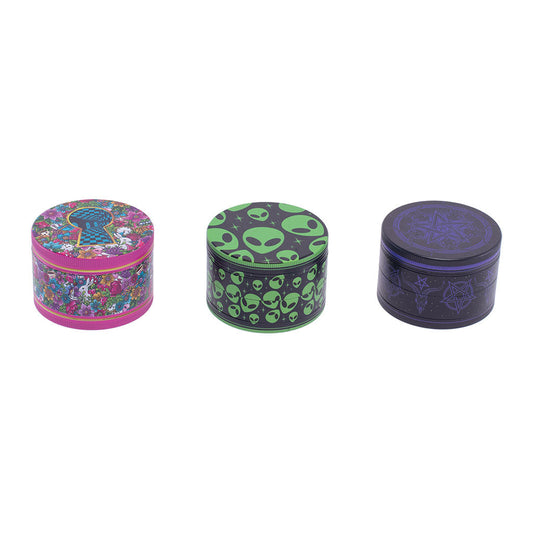 6ct 63mm Wacky Grinders - Mix 4