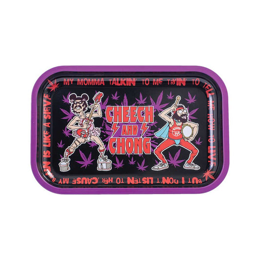 Small Cheech & Chong Rolling Tray - Ear Ache