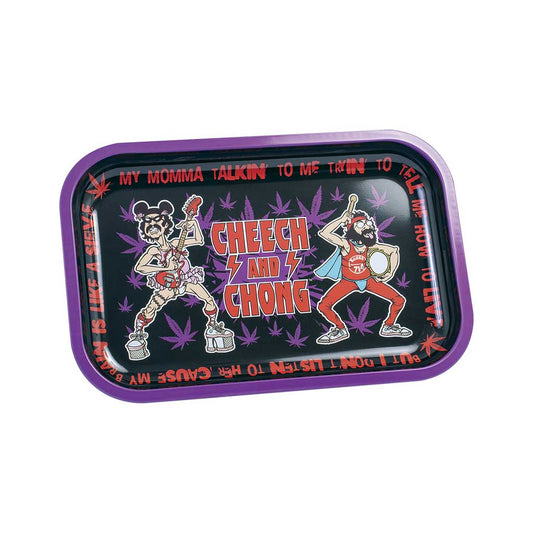 Small Cheech & Chong Rolling Tray - Ear Ache