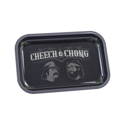 Small Cheech & Chong Rolling Tray - Pinstripes