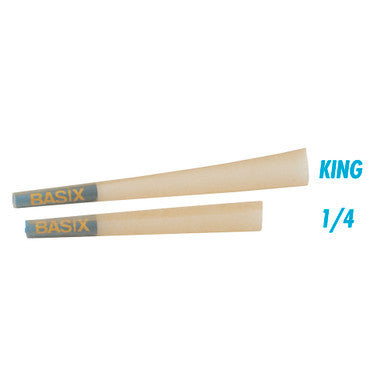 24 Ct. Basix Natural Pre-Rolled Cone 1.25"''