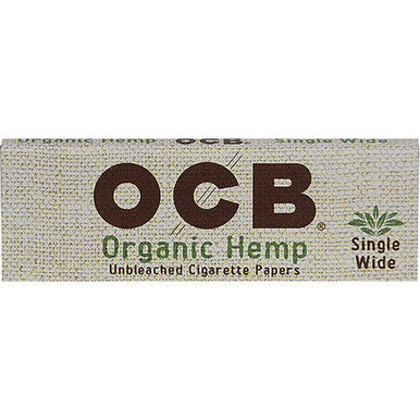 1 Ct. Organic Hemp Cig. Paper Single Wide 24