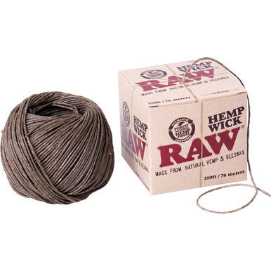 Raw Hempwick 250ft Spool