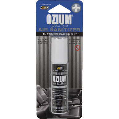 6ct. 0.8oz. New Car Ozium Glycol-ized Air Sanitizer Spray
