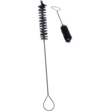 50ct Black Long Downstem Brush - SnowTree