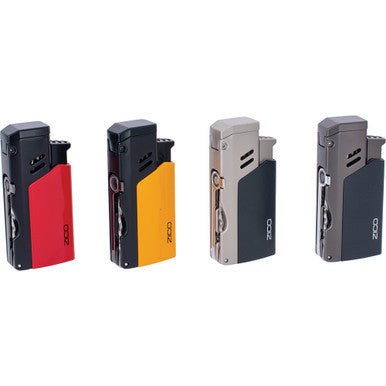 10Ct Zico Single Torch Flame Turbo Lighter