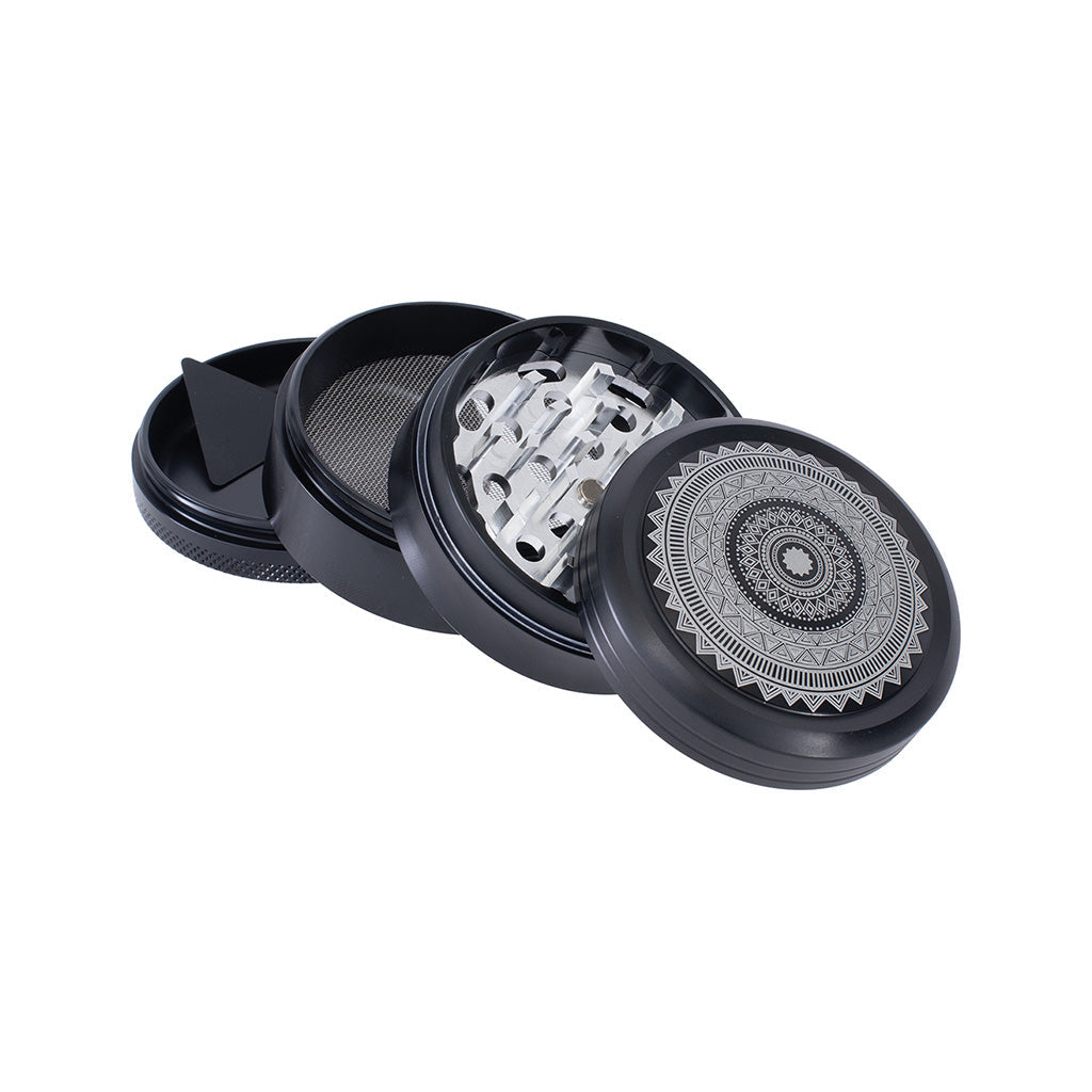 Black Mandela Design Grinder