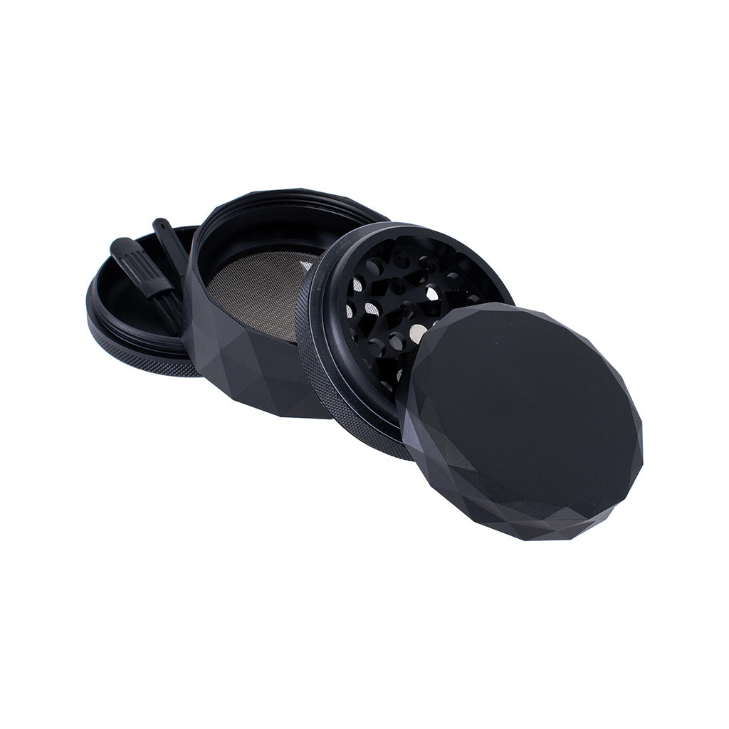 Black Harlequin Pattern Grinder