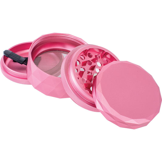 Pink Harlequin Pattern Grinder