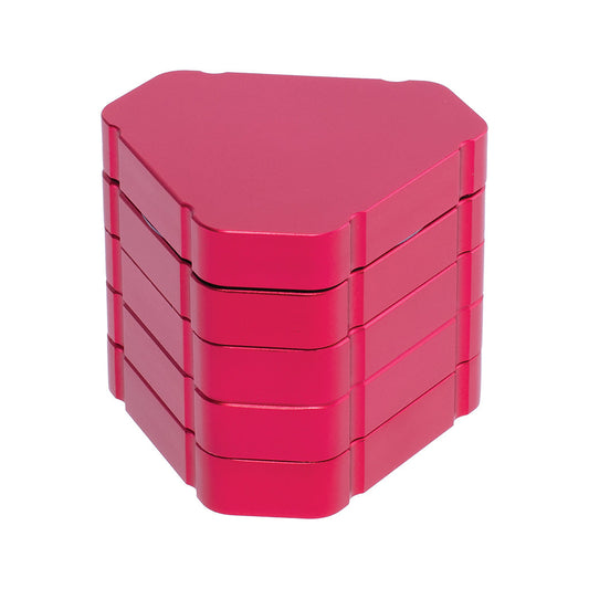 63mm Red Triangle 1-Click Magnetic Grinder