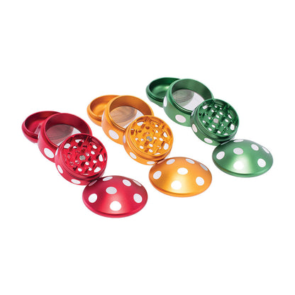 6ct Mushroom Aluminium Grinder