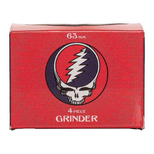 Grateful Dead 63mm Bertha 4pc Metal Grinder