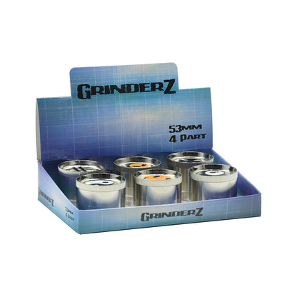 6ct 4-Part Metal Grinder - 53mm