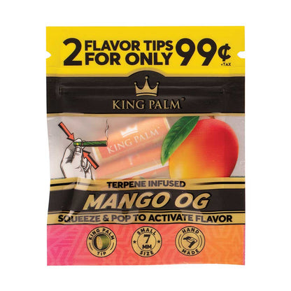 50ct. 2pk. King Palm Terp Filters - Mango OG - PP $.99