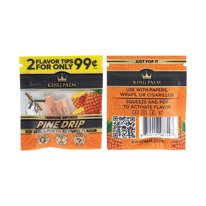 50ct. 2pk. King Palm Terp Filters - Pine Drop - PP $.99