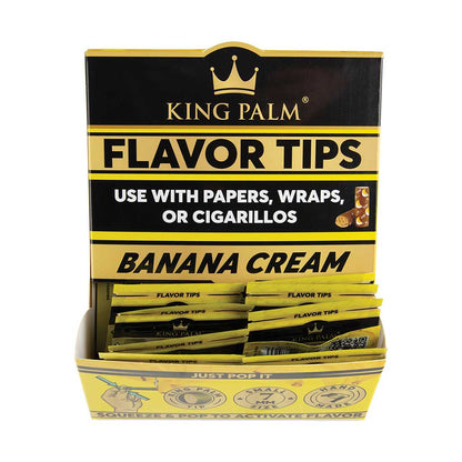 50ct. 2pk. King Palm Terp Filters - Banana Cream