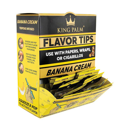 50ct. 2pk. King Palm Terp Filters - Banana Cream