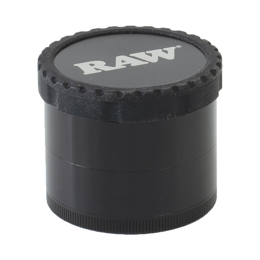 Black Raw Life 4- Piece Grinder