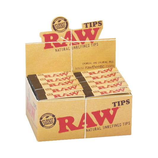 50ct. Raw Regular Original Tips