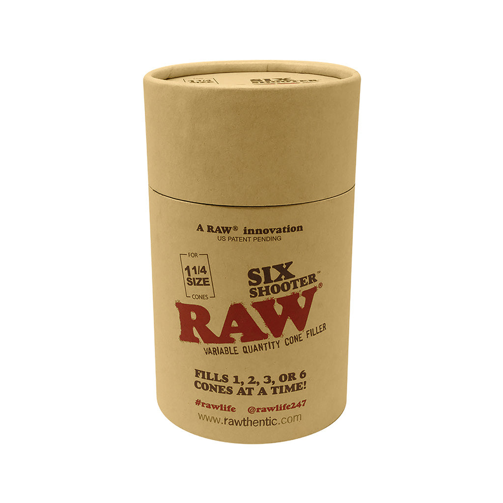 Raw Six Shooter Variable QuantIty Cone Filler 1 1/4 Size
