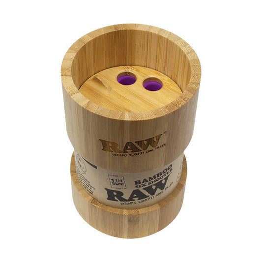 Raw Bamboo Six Shooter Cone Filler - 1 1/4 Size