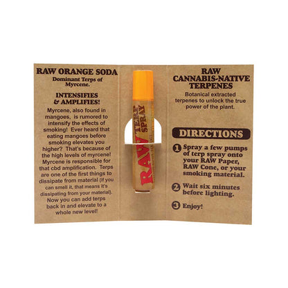 8ct. Raw Terp Spray - Orange Soda
