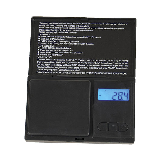 Fuzion Rogue Digital Scale 1000g x.1g - Black