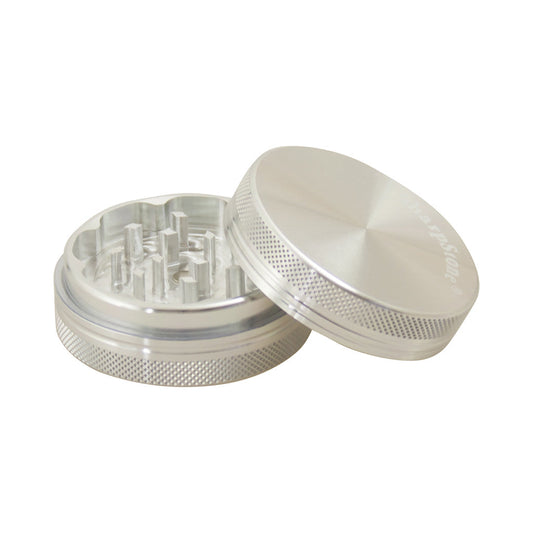 2.2" Solid Top 2 Stage SharpStone Silver
