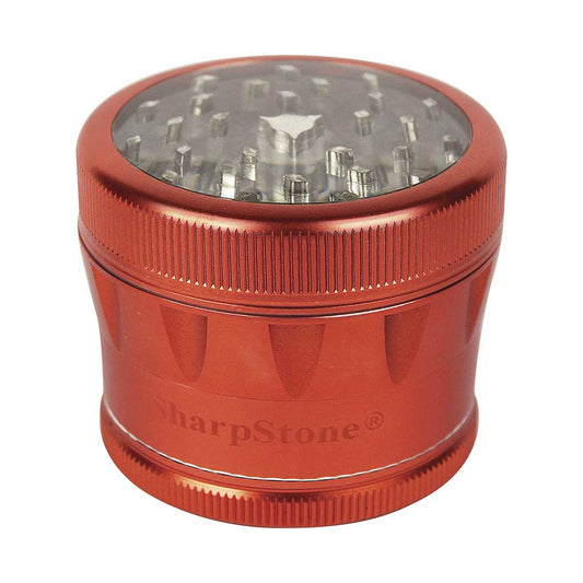 2.5" Clear Top 4 Stage Sharpstone Red V.2.0