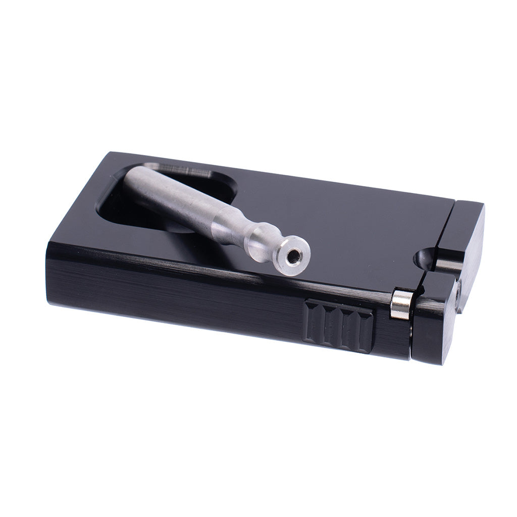 Black Aluminum Dugout with Ashtray