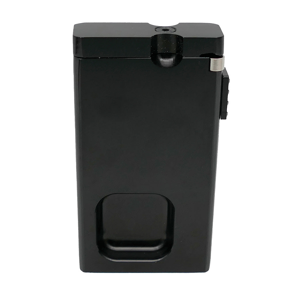 Black Aluminum Dugout with Ashtray