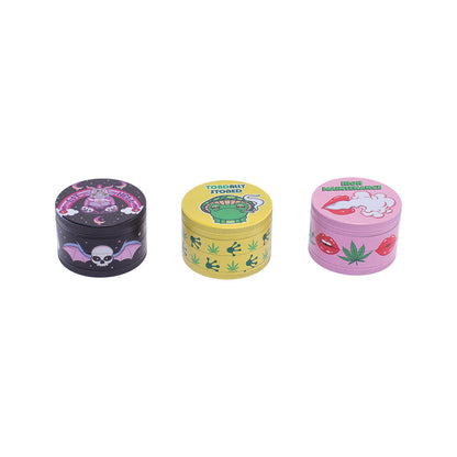 6ct 63mm Wacky Grinders - Mix 3